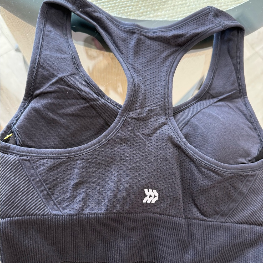 Women's Target/All In Motion Black Racerback Sports Bra